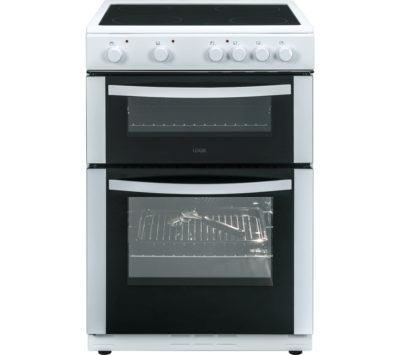 LOGIK  LFTG60W16 60 cm Electric Ceramic Cooker - White